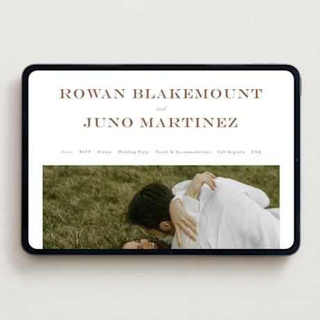 Wedding Website