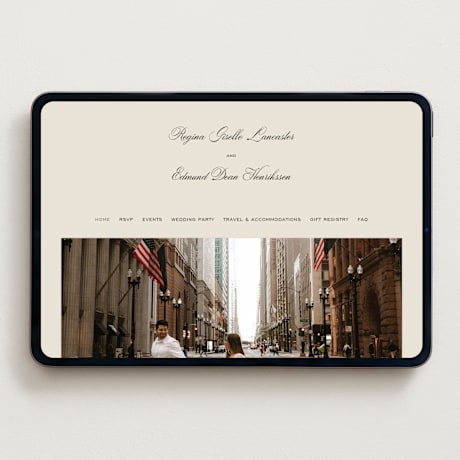 Wedding Website