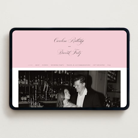 Wedding Website