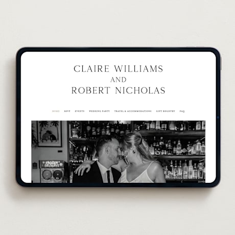 Wedding Website