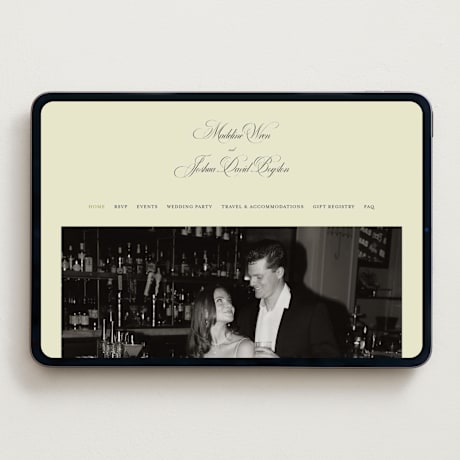 Wedding Website