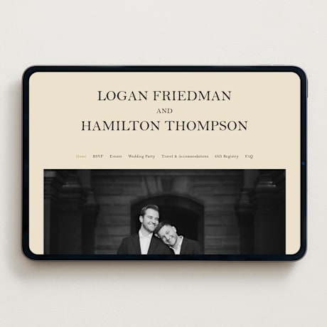Wedding Website