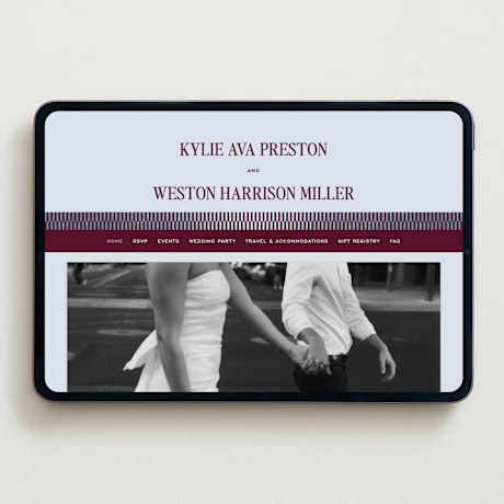 Wedding Website