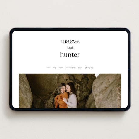 Wedding Website
