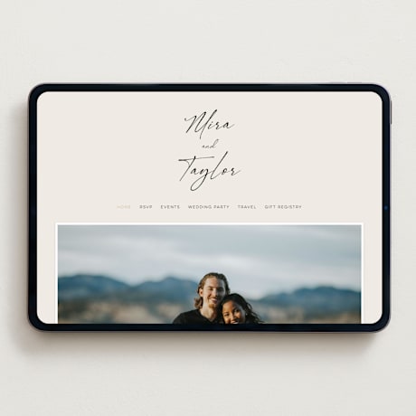 Wedding Website