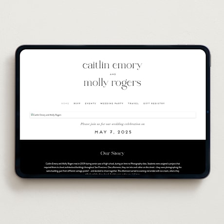 Wedding Website