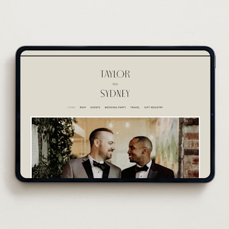 Wedding Website