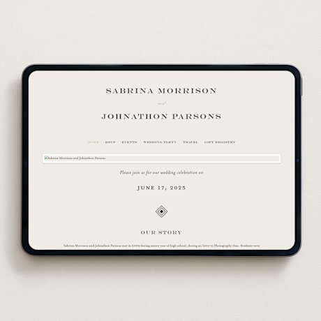 Wedding Website