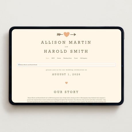 Wedding Website