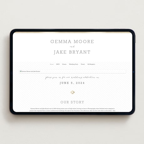 Wedding Website