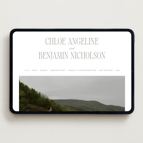 Wedding Website