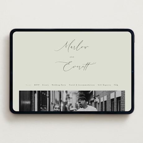 Wedding Website