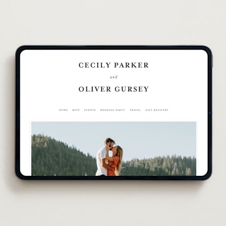 Wedding Website