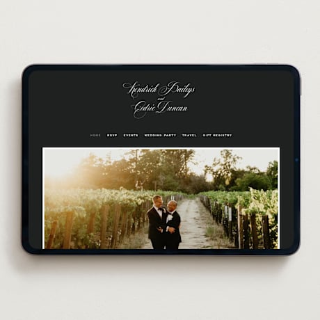 Wedding Website
