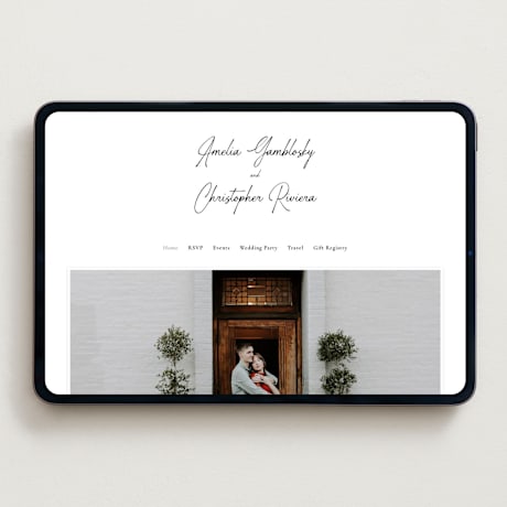 Wedding Website