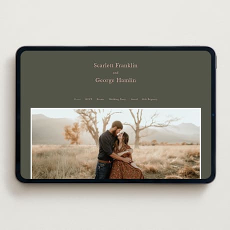 Wedding Website