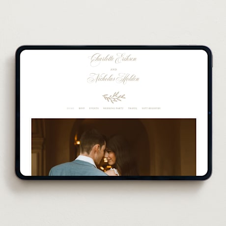 Wedding Website