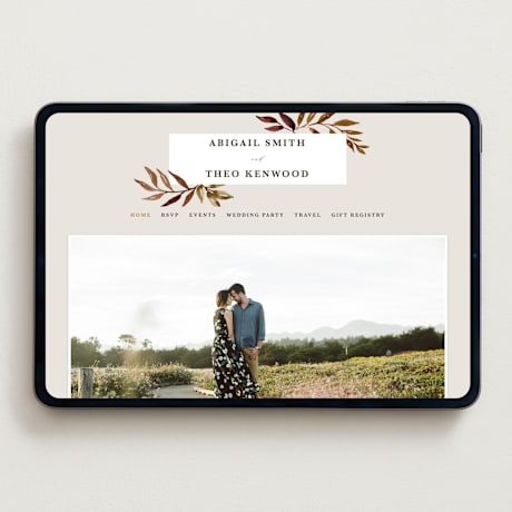 Wedding Website