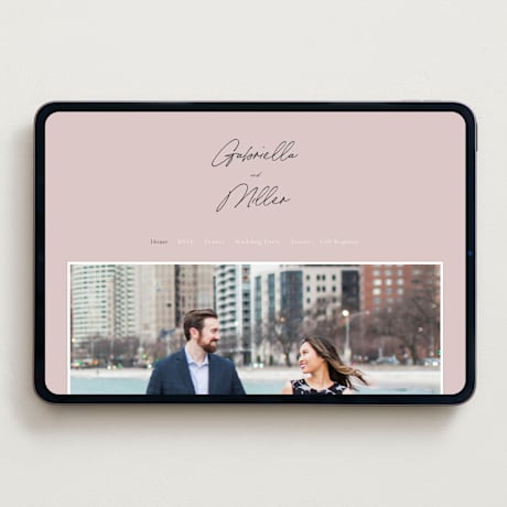 Wedding Website