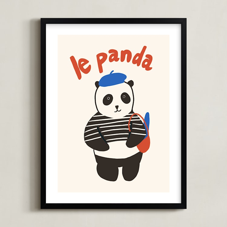 French Panda by Morgan Kendall