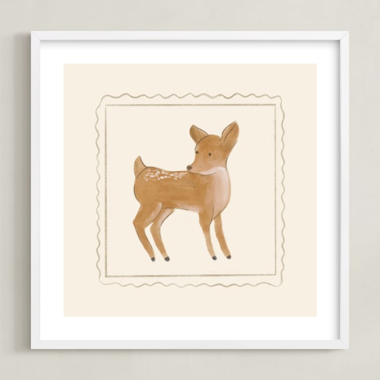 Woodland Animal Frame - Deer by Creo Study