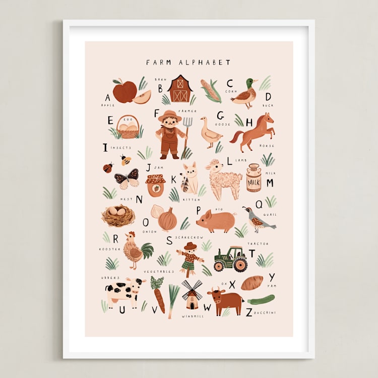 Farm Alphabet by Angela Thompson