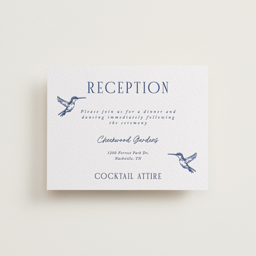 This is a lapis letterpress wedding invitations with letterpress by Sherley Ferreira called botanical dream printing on somerset500 in standard