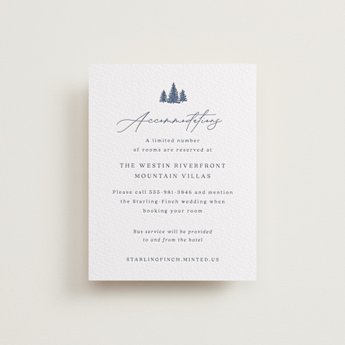 This is a aegean letterpress wedding invitations with letterpress by Olivia Raufman called arête printing on somerset500 in standard