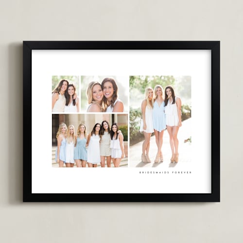 This is a sugar photo art by Angela Garrick called four photo collage (brides)