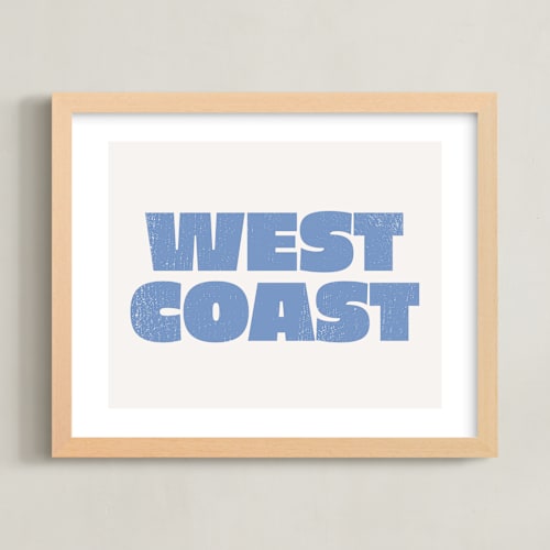 This is a coastal blue art by Itsy Belle Studio called coast vibes iii