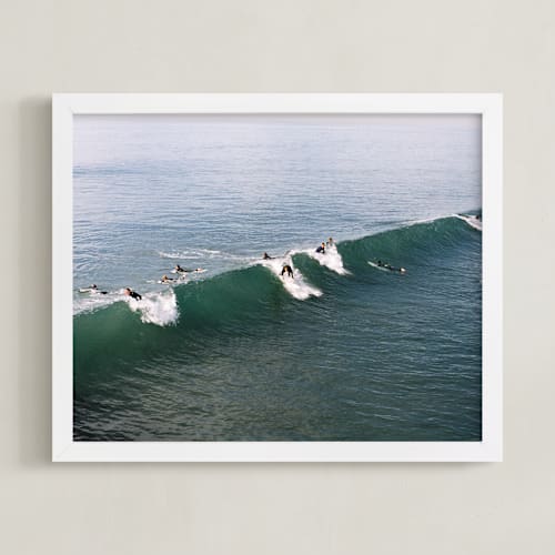 This is a silver sage art by Danielle Elizabeth Guthrie called wave on film
