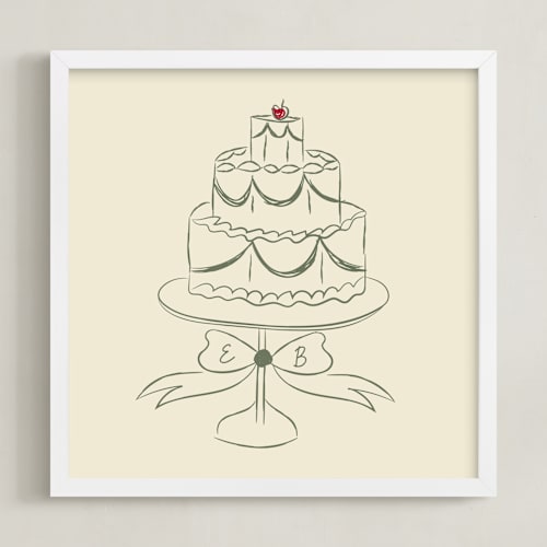 This is a martini photos to art by Helena Vitto called lambeth cake: custom print