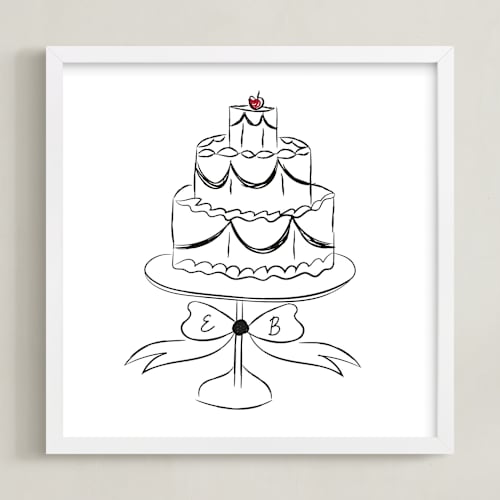 This is a ice photos to art by Helena Vitto called lambeth cake: custom print
