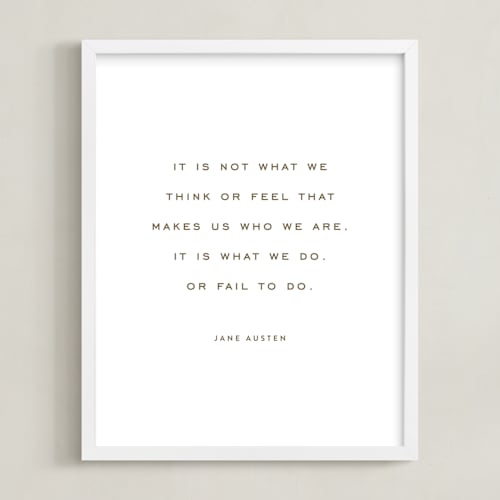 This is a tawny photos to art by Minted called your quote: portrait orientation custom print
