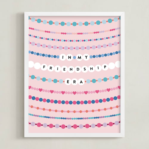 This is a lover photos to art by Pixel and Hank called friendship era: custom print