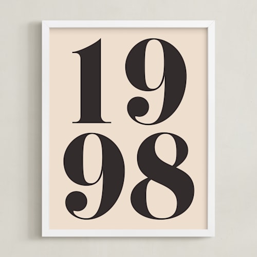 This is a ink photos to art by Erica Krystek called your year: custom print