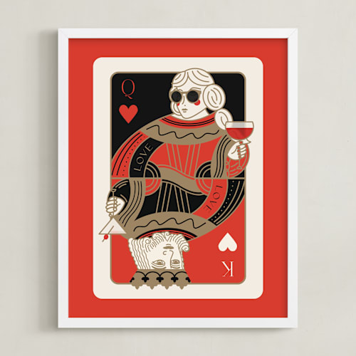 This is a rose photos to art by Jenna Holcomb called the king and queen: custom print