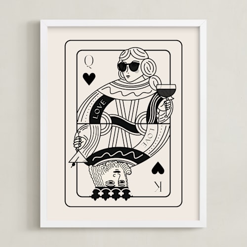 This is a champagne photos to art by Jenna Holcomb called the king and queen: custom print