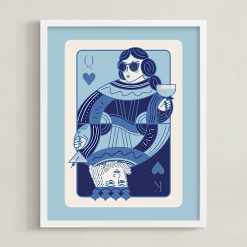This is a sapphire photos to art by Jenna Holcomb called the king and queen: custom print