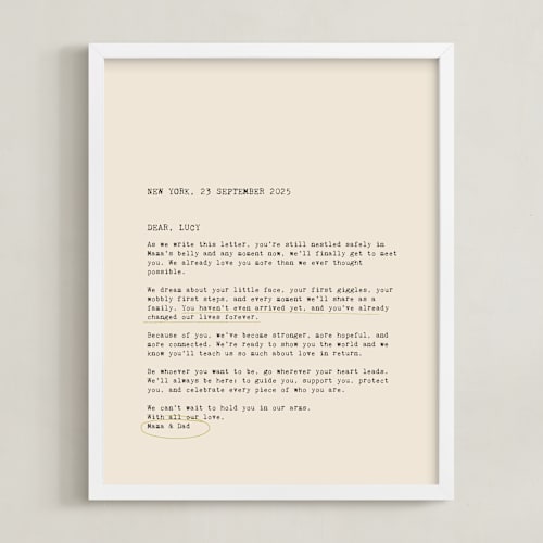 This is a lime photos to art with standard by Helena Vitto called the letter