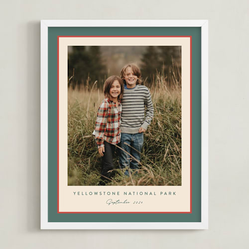 This is a sprig photo art by Carolyn MacLaren called ribbon frame: portrait framed photo