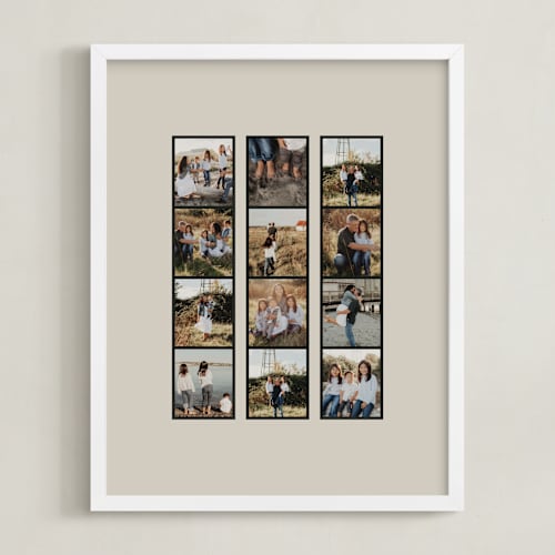 This is a sandbar photo art with standard by Inkblot Design called trio