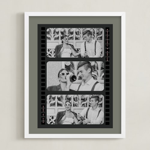 This is a pine photo art by Christie Garcia called vintage film: framed photo