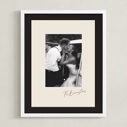 This is a vanilla photo art with standard by Lori Wemple called bold frame: portrait