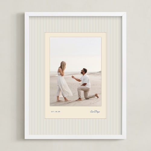 This is a azure photo art with standard by Creo Study called luxe stripes: portrait