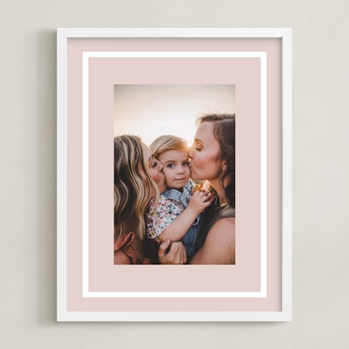 This is a blush photo art with standard by Angela Garrick called distant border: portrait