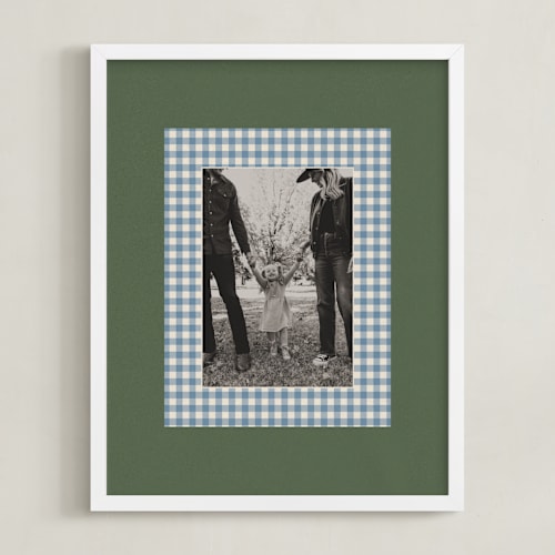 This is a forest photo art with standard by Kelly Watkins called gingham: portrait