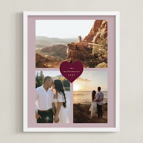 This is a lilac photo art by Stacy Maalouf called heart tag: portrait framed photo