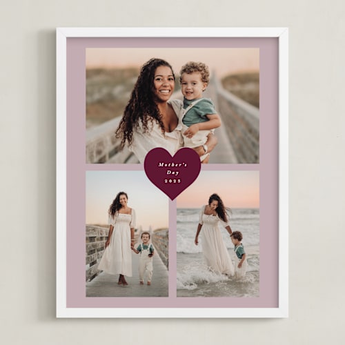 This is a lilac photo art by Stacy Maalouf called heart tag: portrait framed photo