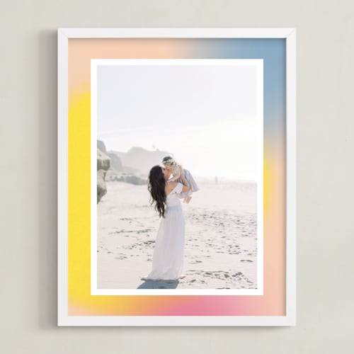 This is a sunshine photo art by Creo Study called gradient: framed photo